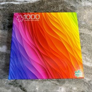 Rainbow Color Challenge Jigsaw Puzzle 1000